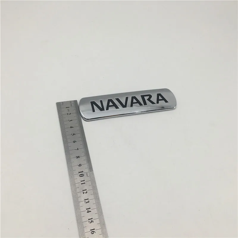 Эмблемы Navara логотип сзади для Nissan Frontier Navara D21 D22 D23 D40 2005