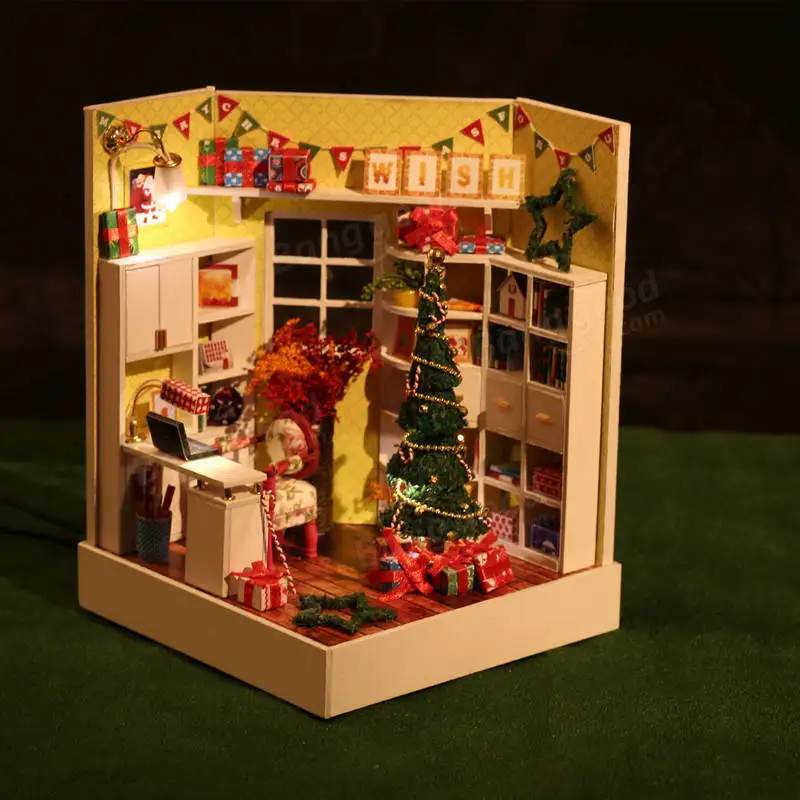 Merry-Christmas-Day-DIY-Dollhouse-With-Furniture-Light-Cover-Gift-Decor-Collection-Wooden-DIY-Handmade-Box-Theatre-Miniature-Box (7)