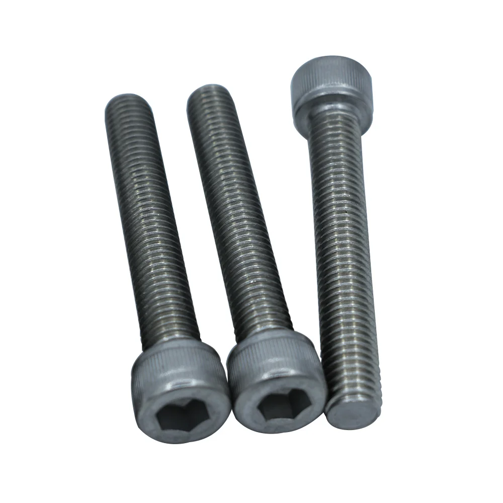 

DIN912 M8 Metric Thread 304 Stainless Steel Hex Socket Head Cap Screw Bolts 10-150mm