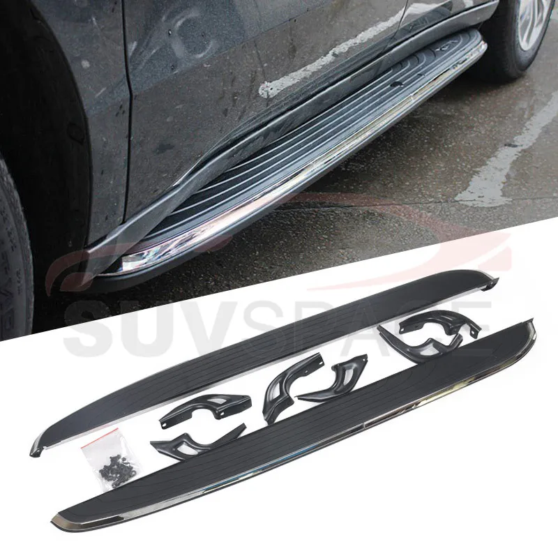 

2Pcs side step fits for Acura MDX 2014-2018 aluminium running board nerf bar