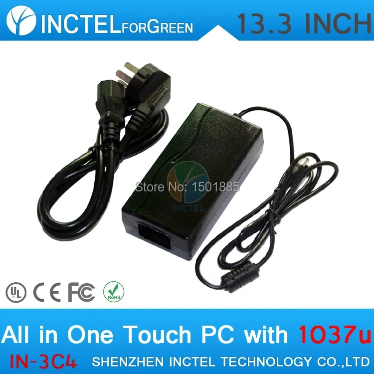 Desktop all in one pc with resolution of 1280 * 800 13.3 inch for HTPC office etc barebone computer