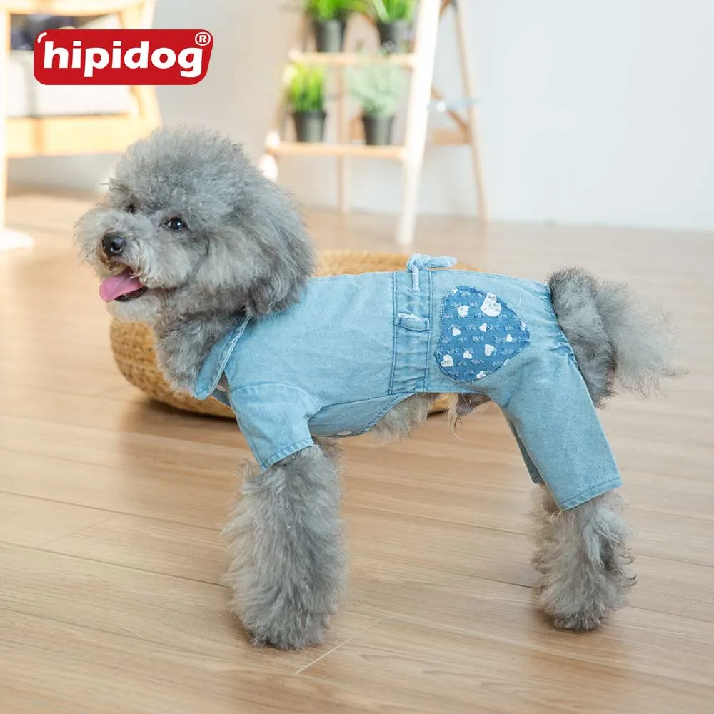 Dog Jumpsuit Puppy Clothes Dog Overalls Summer Dog Clothes Shirt Outfits Pet Clothing Bib Overalls Pants Dog Pajamas Cat Apparel For Cats Puppies