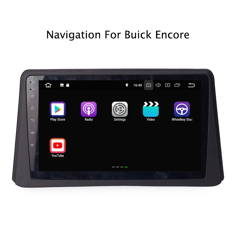 Best 9" 2G RAM 16G ROM Android 8.1 Car DVD Multimedia Player For Buick Encore 2013 Touch Screen GPS Navigation Radio Stereo Audio 3
