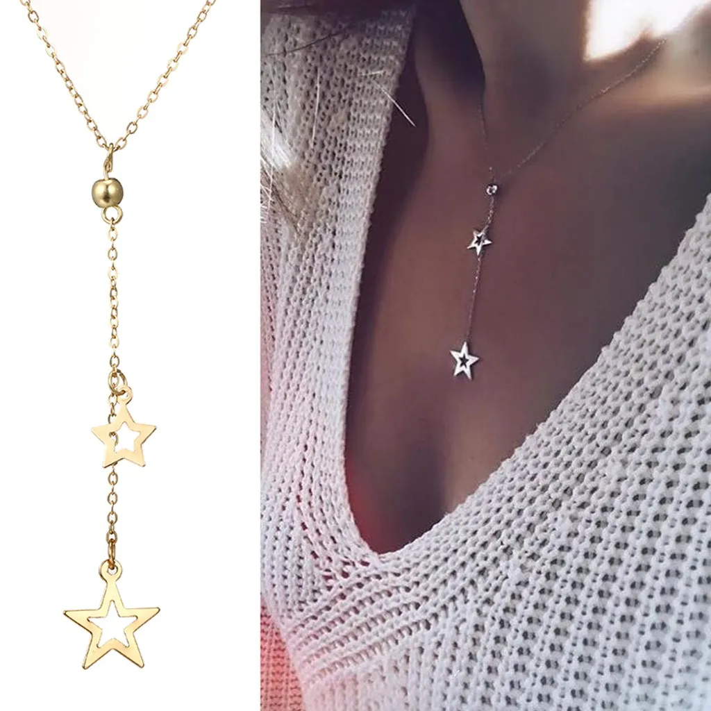 

Women Multilayer Irregular Pendant Chain Statement Necklace Nice Jewelry Women Pendant Chain Statement Neckl New