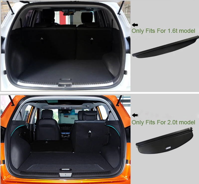

Rear Trunk Boot Cargo Cover Security Shield Shade Protector For Hyundai Creta ix25 Cantus 2014 2015 2016 2017 Car accessories