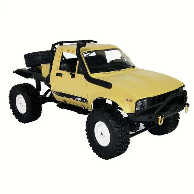 1:16 WPL C14 Scale 2,4 г 2CH 4WD мини внедорожных RC полу-грузовик RTR Дети Поднимитесь Canavar paletli Kamyon дистанционного управления #10