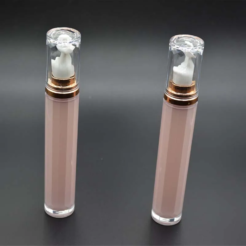 

6pcs 15m lVacuum Bottle, Roll on Emulsion Bottle Lotion Pump Bottle Eyecream Container Roller Empty Oil Lotion Cosmetics Bottle