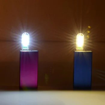 

1/5/10 PCS Creative USB Portable Mini LED Light Lamp For Power Bank & Notebook & Computer Gadget