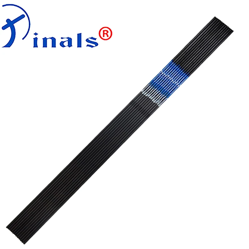

Archery Spine 500-900 30inch ID 4.2mm Pure Carbon Arrow Shafts Recurve Bow Longbow Hunting Shooting 6/12PCS