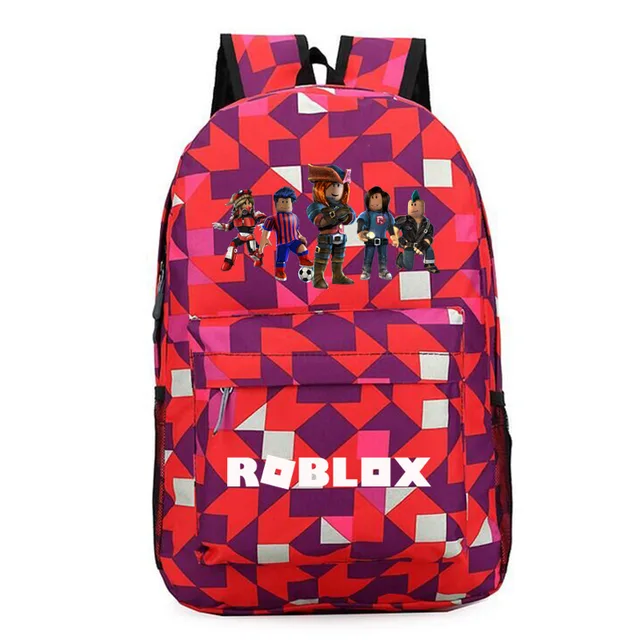 Roblox Games Backpacks Teenage Girl Cartoon Backpack Student School Bag women laptop shoulders