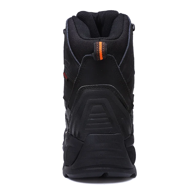 cunge Men Hiking Shoes Outdoor Work Shoes Construction Safety Boots Military Tactical Boots Waterproof Steel Toe Cap Safety Shoe