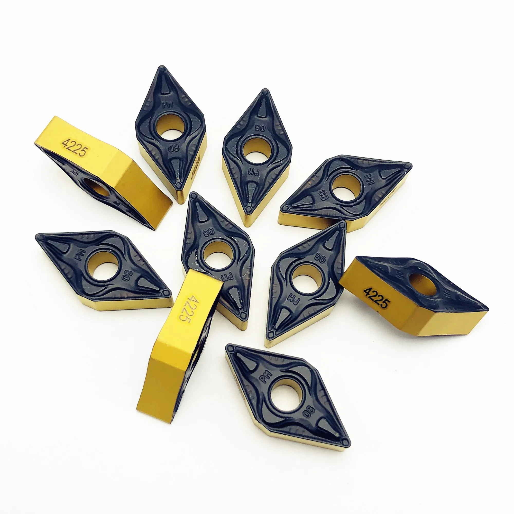 PM 4225 DNMG 442 PM lathe turning carbide inserts for steel 100pcs DNMG 150608