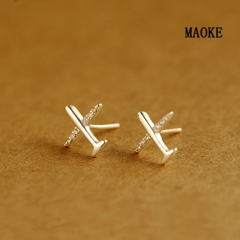 Женские серьги в виде самолета из серебра 925 пробы|earrings simple|plane earringsjewelry jewelry |