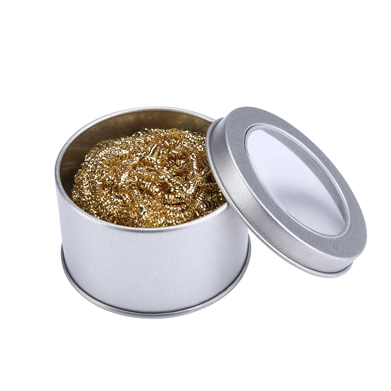 

Welding Soldering Iron Tip Cleaner Copper Wire Mould Welding Cleaning Ball Auxiliary Tools for Soldering Accessories