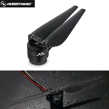 

Hobbywing X8 FOC Integrated Power Propulsion System 3090 CW CCW Propeller for 30/35/40mm Carbon Tube Payload Agricultural Drones