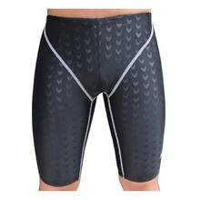 Профессиональное качество Для мужчин конкурентоспособная Купальники для малышек Акула кожи Купальники для малышек одноцветное диспенсер купальник Пятый Брюки плюс