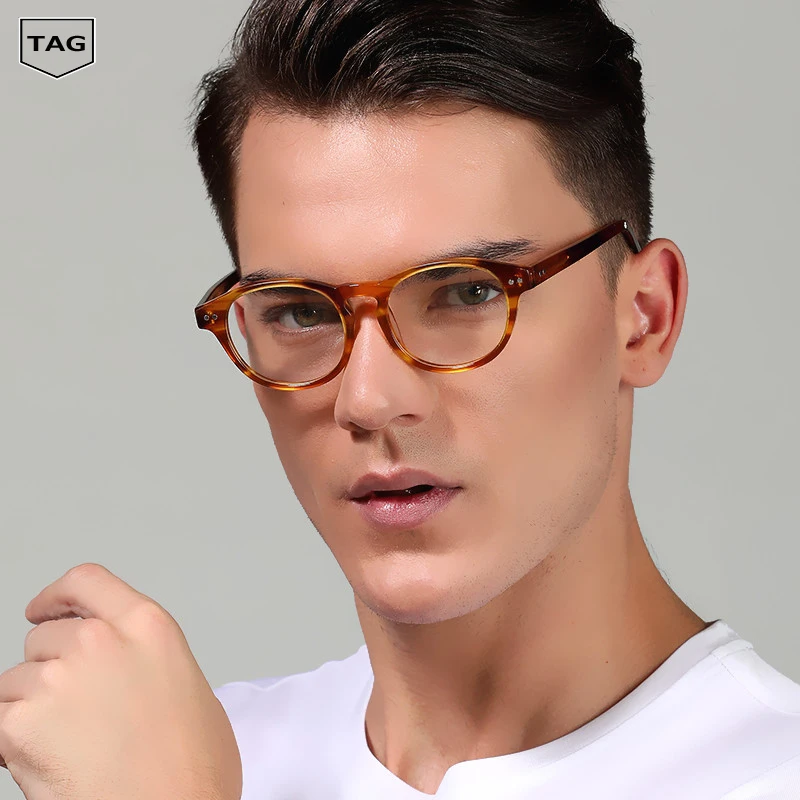 New font b trends b font 2017 Brand men and women Retro frames Prescription font b