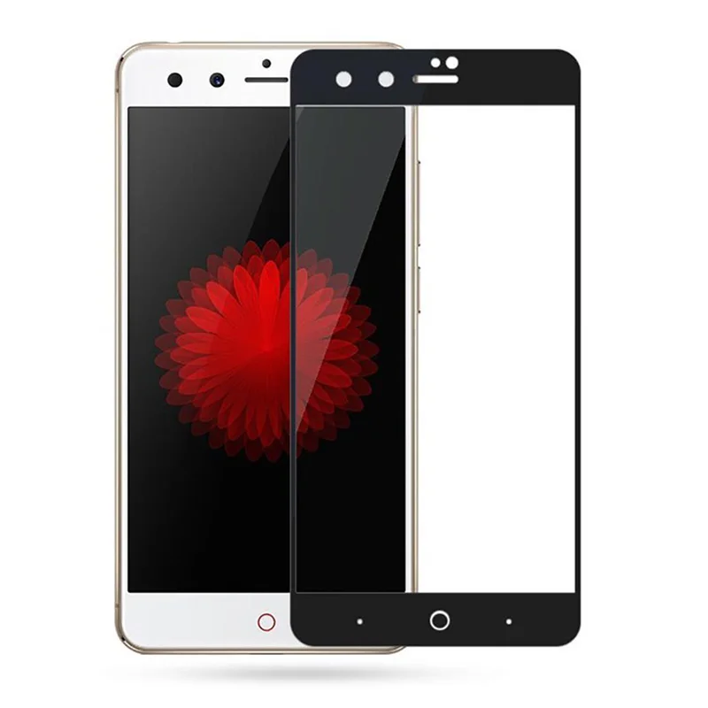 Закаленное стекло с полным покрытием для ZTE Nubia Z11 Mini Защитная пленка экрана |