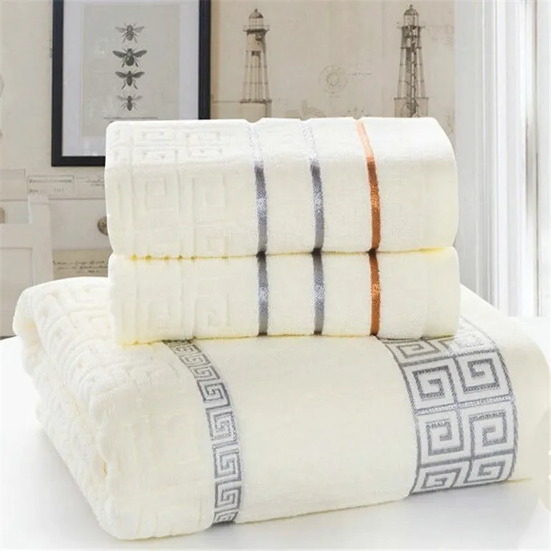 plaid 100 cotone viso telo da bagno set per adulti casa grigio beige spiaggia dell