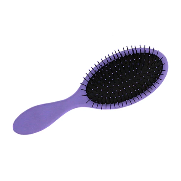 Женская Detangle салонная щетка для волос Прическа Расческа влажная сухая кожа головы массажные щетки@ ME88 - Цвет: Фиолетовый
