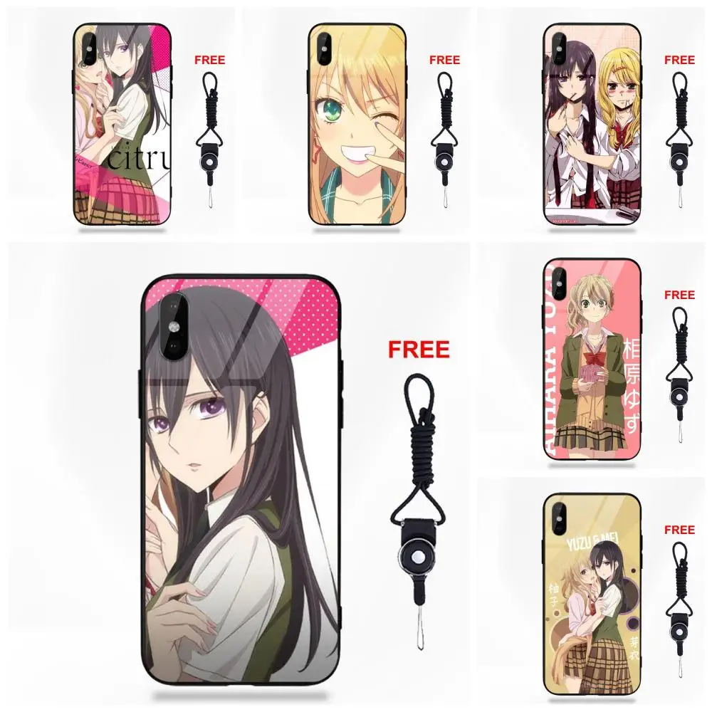 

Sexy Anime Girl Citrus Yuzu Aihara Mei For Galaxy S8 S9 Plus For Huawei Honor 7X P20 Lite Mate 10 Pro Redmi 5 Note 5A 6