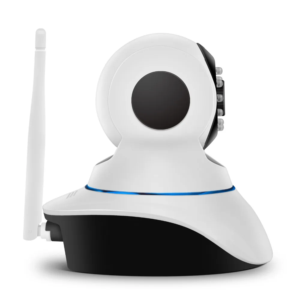 Беспроводная Wi Fi IP камера домашняя система безопасности и сигнализации Plug and Play Pan