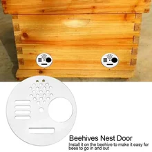 5 шт. круглые металлические гнезда из нержавеющей стали, круглые гнезда, оборудование для пчеловодства, инструменты для пчеловодства