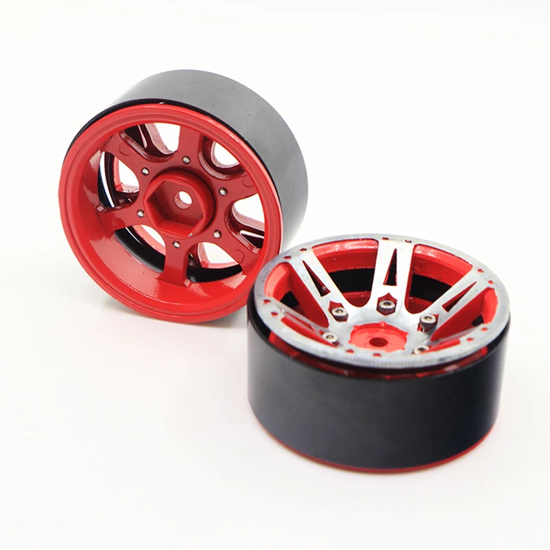 

1.9 Inch Beadlock Metal Wheel Rim for 1/10 RC Rock Crawler Car TRX4 Axial SCX10 90046 D90 D110 TF2