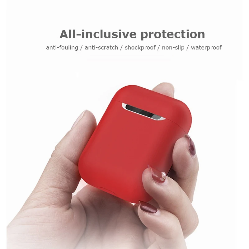 

Headphone Cover For Airpods Apple/headphone Case/Protection Airpods Stickers/Silicone Cover Airpods 2/Hard Case Clear Airpods2