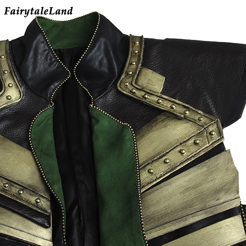 Loki Cosplay Costume Adult Cosplay Avengers Halloween Costume Thor The Dark World Loki Costume Fancy Cosplay Suit Custom Made image 6