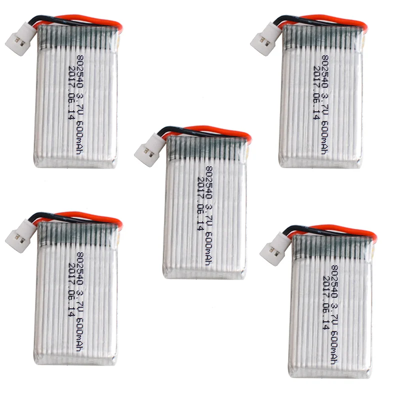 DXF Lipo батарея 3 7 v 600mAh 25C также для JXD523/JJRC H31/JJRC H43hw Drone Li Battery JJRC H31 + 5in1 зарядное