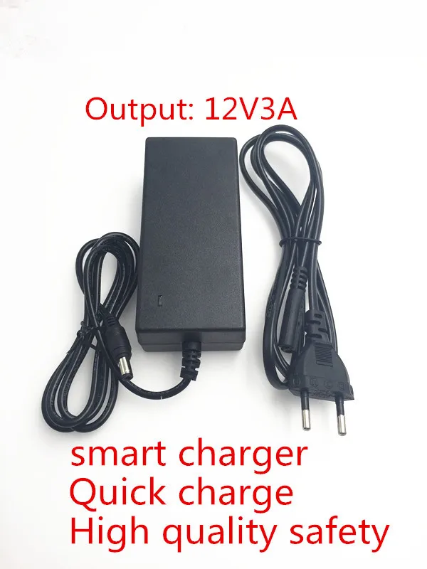 

1pcs 12 V 3A charger 18650 lithium battery 3 string constant current constant voltage of 12 V lithium polymer battery charger