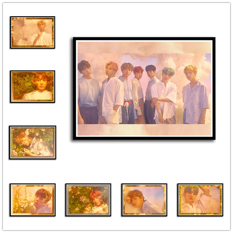 Posters Love Yourself Kpop Music Wall Stickers High Definition Home Decoration Home Art 42 30cm No Frame Buy At The Price Of 2 81 In Aliexpress Com Imall Com