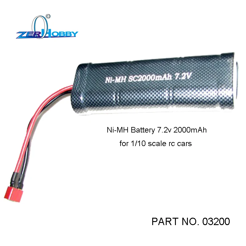 HSP RACING RC CAR SPARE PARTS ACCESSORIES 03200 NI MH BATTERY 7 2V 2000MAH FOR 1
