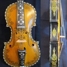 Роскошный необычный норвежский скрипка 4/4 скрипка(4*5) для профессионального концертного исполнения#11741