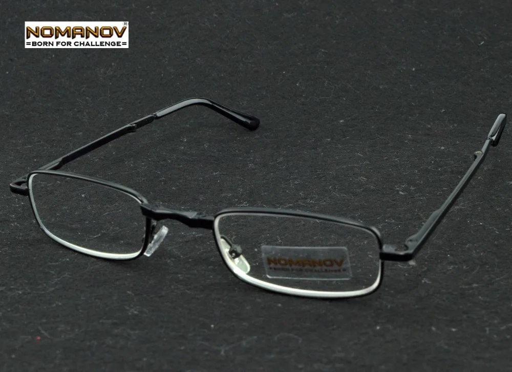 NOMANOV качественный черный ремень портативный складной Благородный носить анти-отражение покрытием очки для чтения+ 1,0+ 1,5+ 2,0+ 2,5+ 3,0+ 3,5+ 4,0