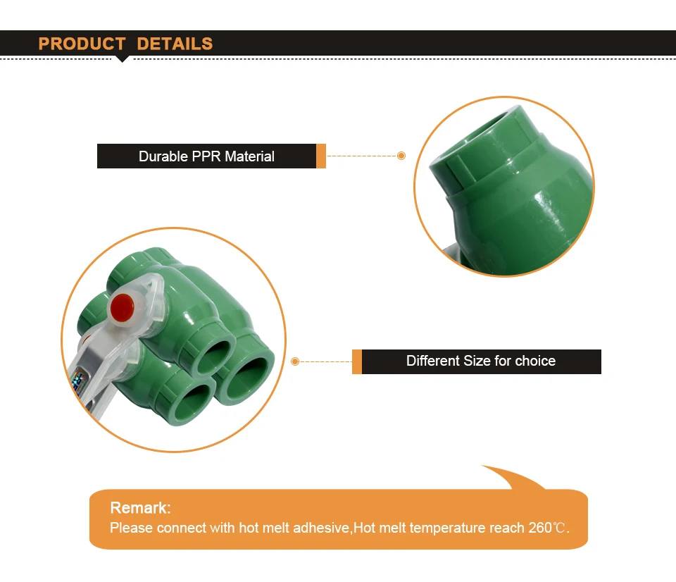 Наконечники для водонапорных труб PPR трубы деталь клапана Пластик водоснабжения Трубное соединение обратный клапан 20/25/32 мм 1/2 ''3/4'' 1 водопровод клапан