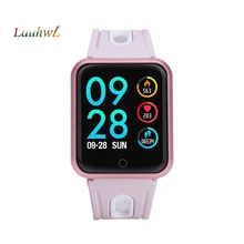 Смарт-часы Bluetooth 4,0 Поддержка IP68 Водонепроницаемый калорий шагомер, измерение кровяного давления smartwatch для iOS