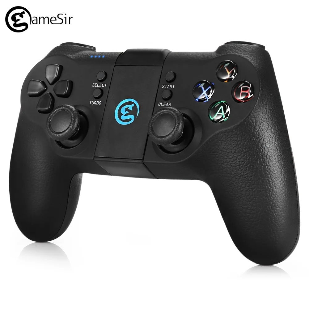 

GameSir T1s 2.4GHz Wireless Bluetooth Gamepad Joystick Gaming Controller Game Pad Phone Holder For Android Windows PS3 System