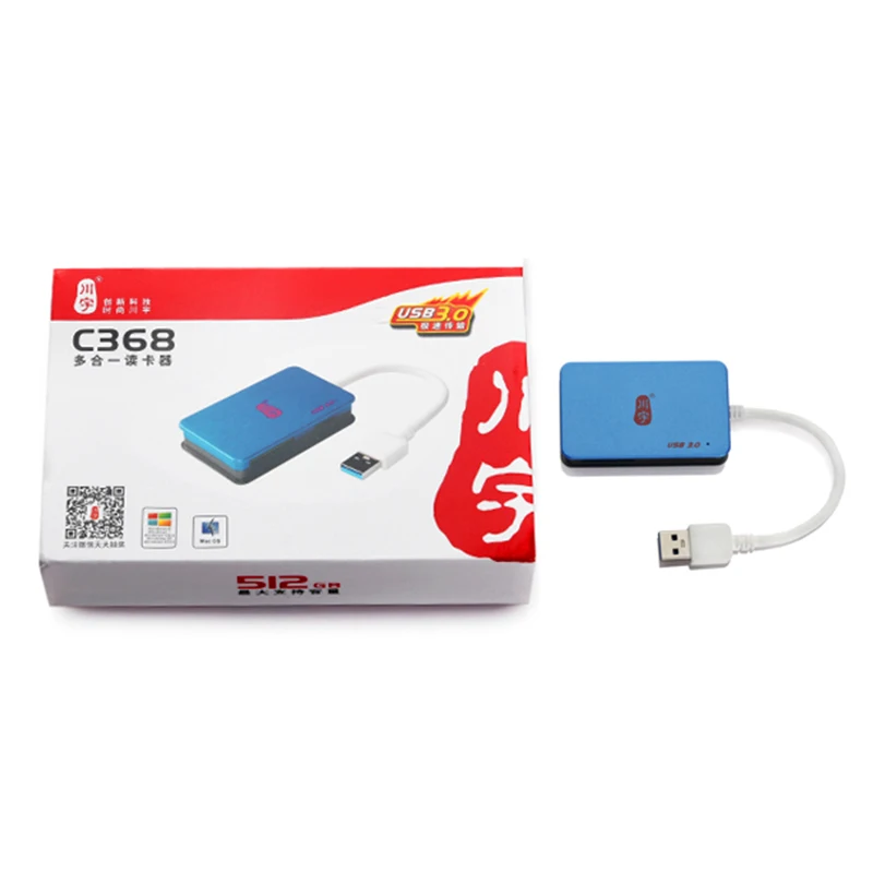 Kawau 512 USB кардридер Max поддержка 3 0 ГБ адаптер с Micro SD/MS/CF слот для карт памяти