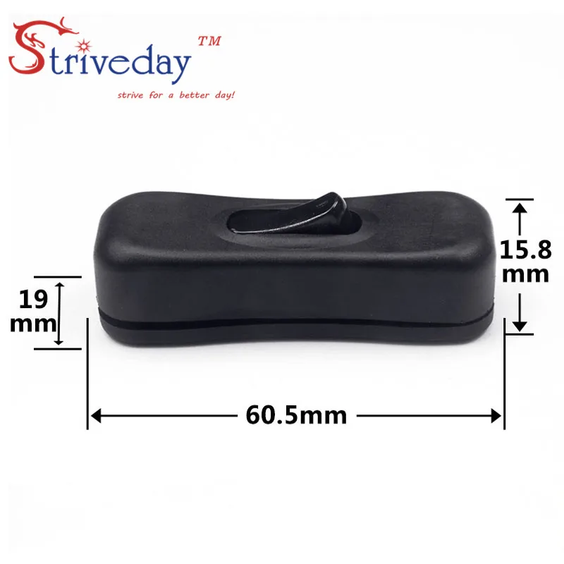 

10pcs/bag 304 Switch Halfway Rocker Push Button Rocker Switch High Quality Table Lamp Online Switch Black White transparent