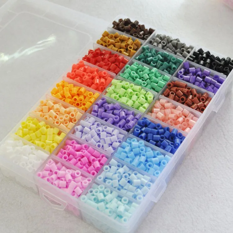 5mm24/36 Colors Perler Beads box set of Hama Beads pegboard accessories