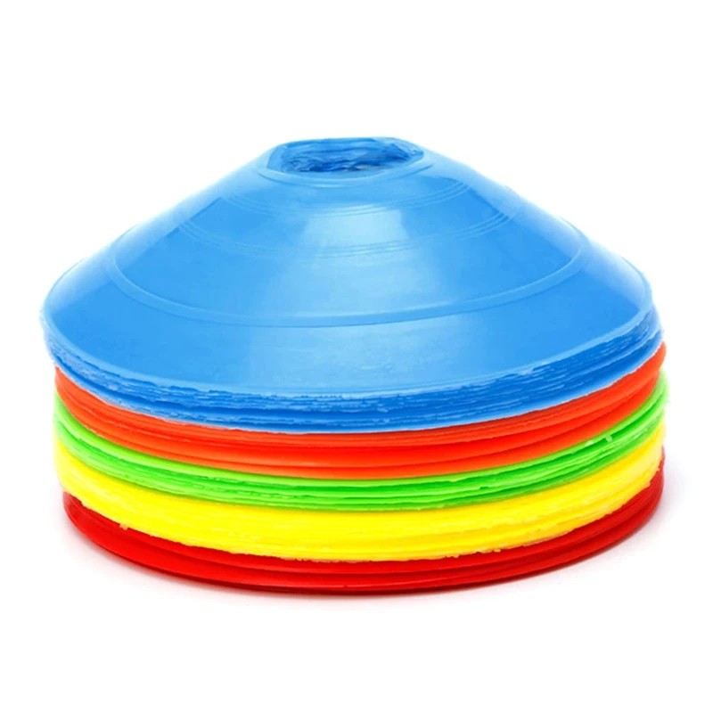 10pcs/set High Quality Soccer Training Sign Dish Pressure Resistant Cones Marker Discs Marker Bucket PVC Sports Accessories 10pcs/set High Quality Soccer Training Sign Dish Pressure Resistant Cones Marker Discs Marker Bucket PVC Sports Accessories