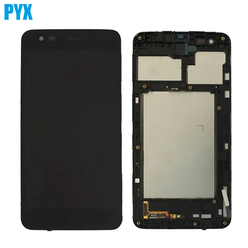

Black For LG K4 2017 M160 LCD Display + Touch Screen Digitizer Assembly With Frame Free shipping for Lg X230 lcd with touch