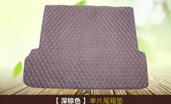 

4 Colors 1 pc Cargo Liner Car Trunk Mat For 5 or 7 Seats TOYOTA Prado 2010-2017 Carpet Interior Floor Mats