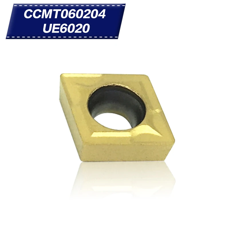 Твердосплавные вставки для токарного станка 10 шт. CCMT060204 US735/VP15TF/UE6020 инструменты