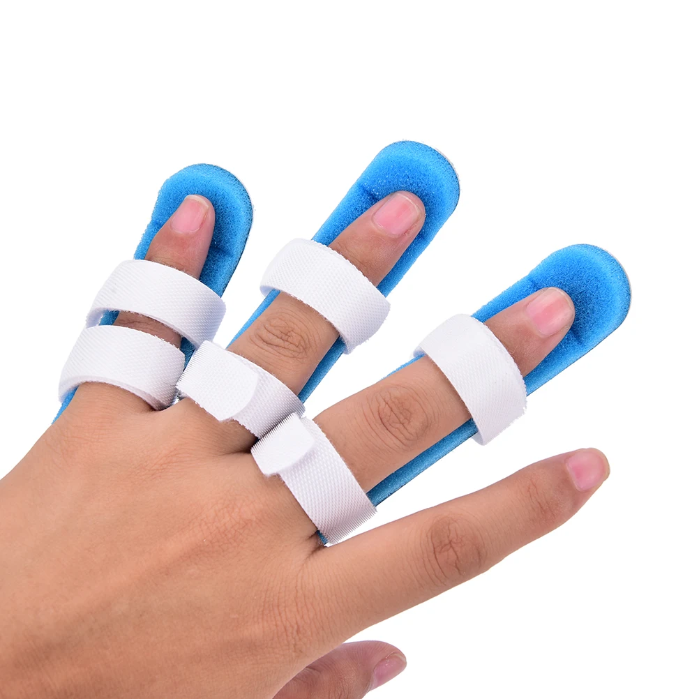 1 шт. Поддержка фиксатор защита для пальца, облегчает боль в модные алюминиевый палец молоток шину в 3 размерах; здравоохранение палец шину