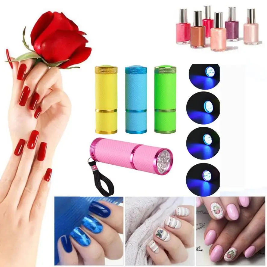 Buy Professional Mini LED UV Gel Curing Lamp Light