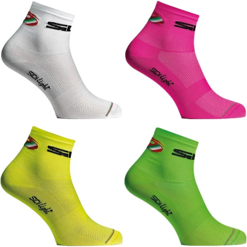 New Cycling Socks Men Women Sports Outdoor Black White Breathable Road