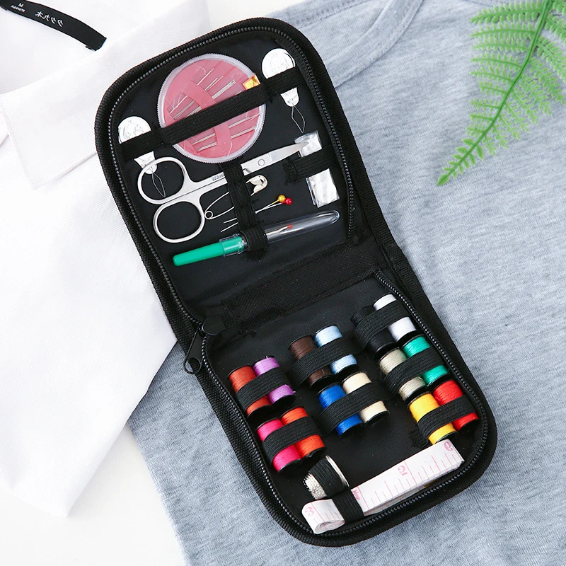 

Sewing Kit for Home Portable Travel Sewing Box Needles Tools for Hand Quilting Stitching Embroidery Thread Sewing Set in A Box